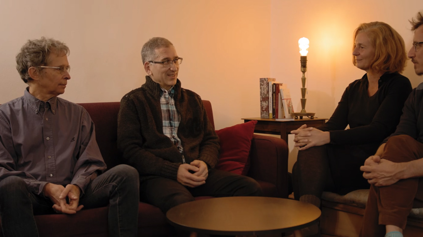 Emmanuelle, Peter et Henri